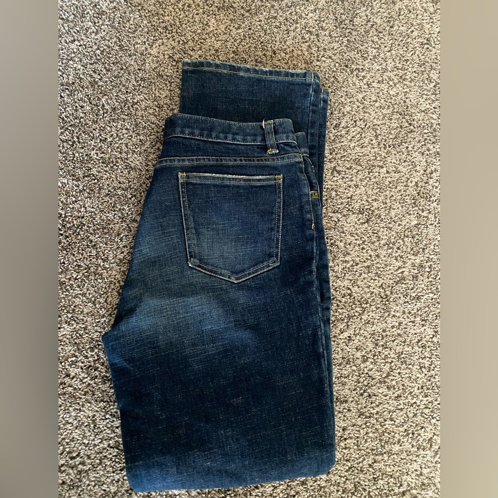 Earl Jean 31 Denim Dark Blue 44 Stretch Low Rise Denim 12 Jeans